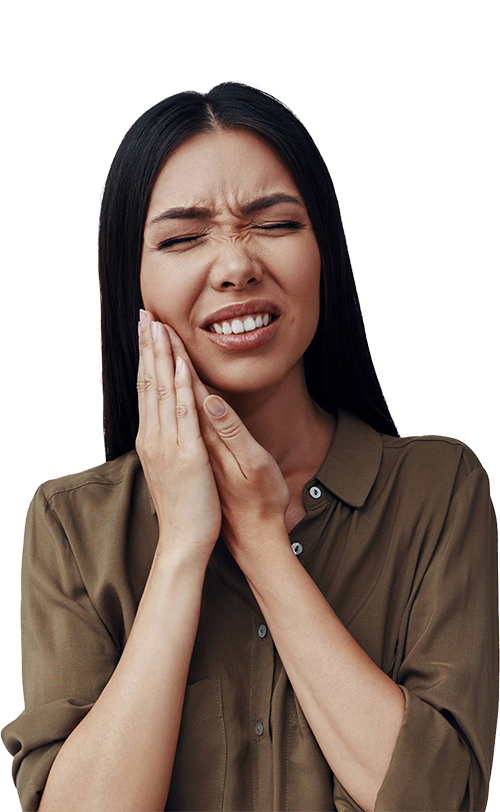 Dr. Tran reviewing a patient case at Peninsula Dentistry